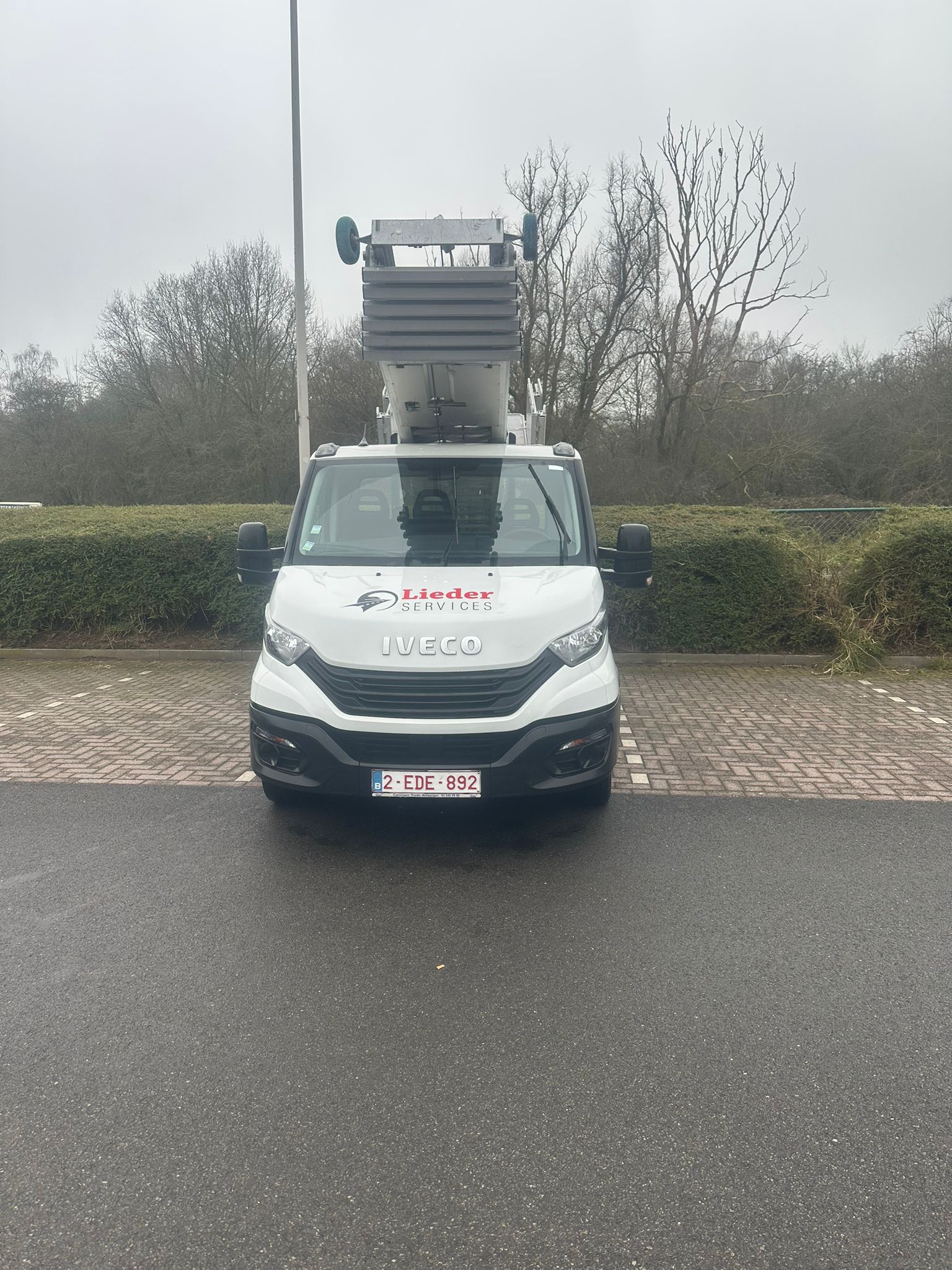 Ladderlift type 2 in actie